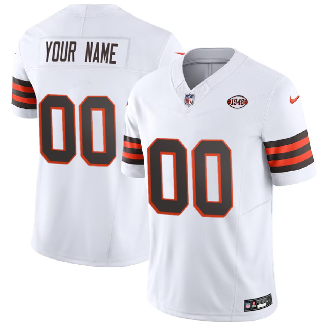 Custom Cleveland Browns Vapor F.U.S.E. Limited Jersey